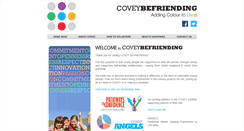 Desktop Screenshot of coveybefriending.org.uk