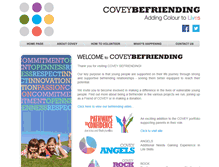 Tablet Screenshot of coveybefriending.org.uk
